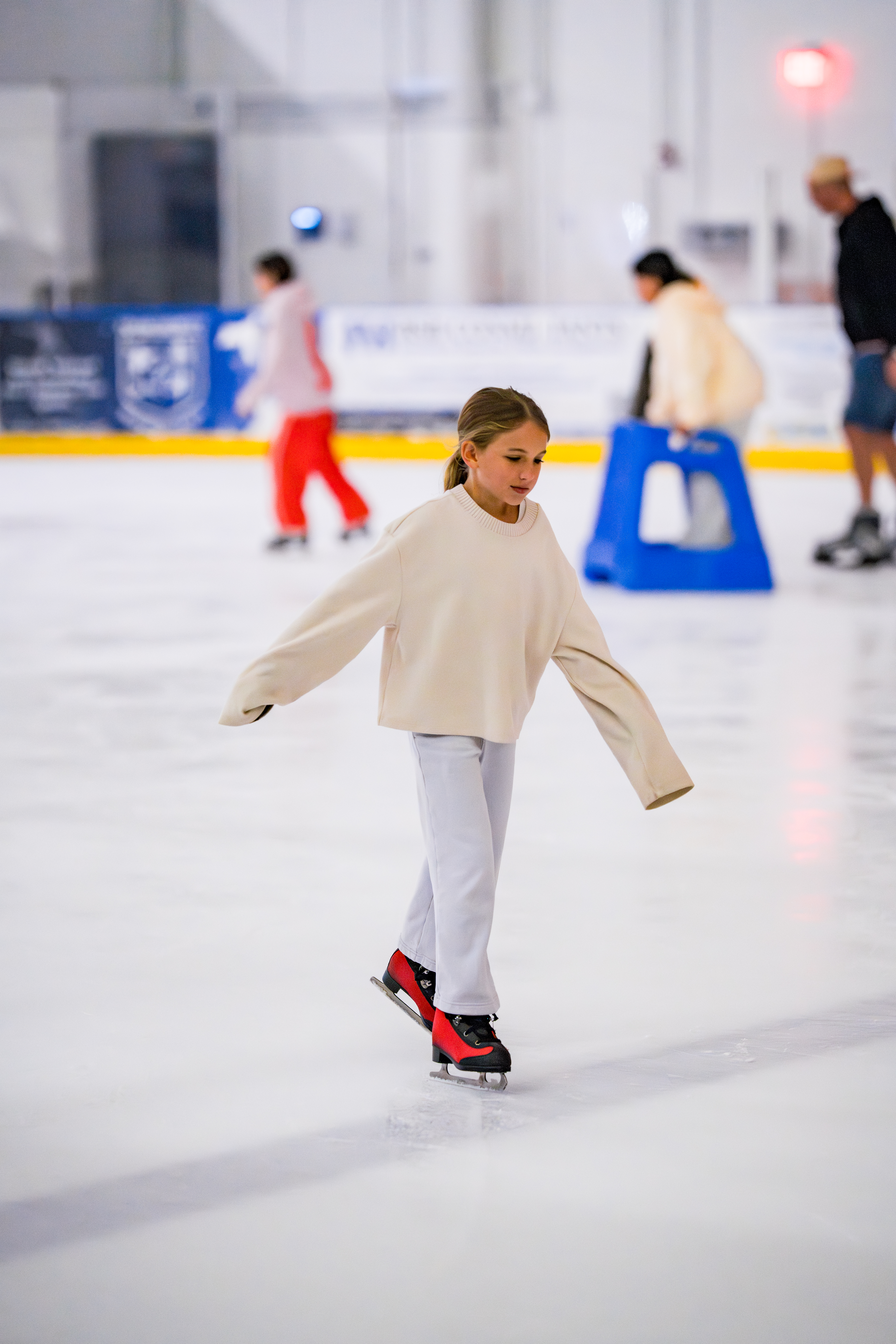 Recreational skating at Boca Ice